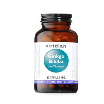 Viridian Ginkgo Biloba Leaf Extr 60capsule
