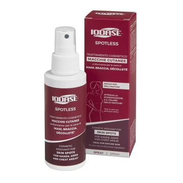 Iodase spotless trattamento age spots mani braccia decollete spray 100 ml