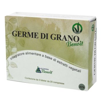 Germe di grano benoit 60 compresse da 500 mg