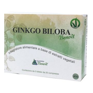 Ginko biloba benoit 60 compresse da 500 mg