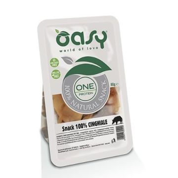 Oasy Cane Snack Oap Cinghiale 100% 80 Gr