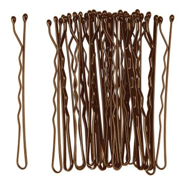 Mollette per capelli castani 24 pezzi