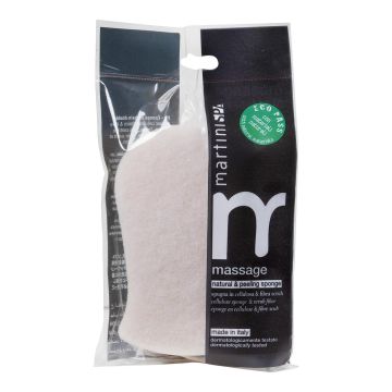 Spugna corpo scrub in cellulosa e fibra