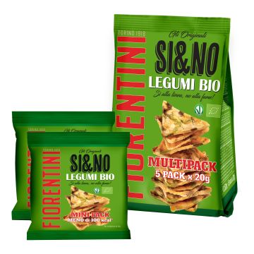 Bio si & no legumi croccanti 5 x 20 g