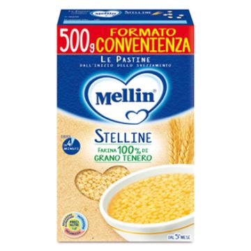 Mellin past.stelline 500g