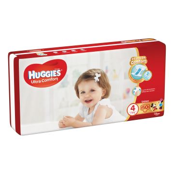 Pannolino huggies ultra comfort grande 4 50 pezzi