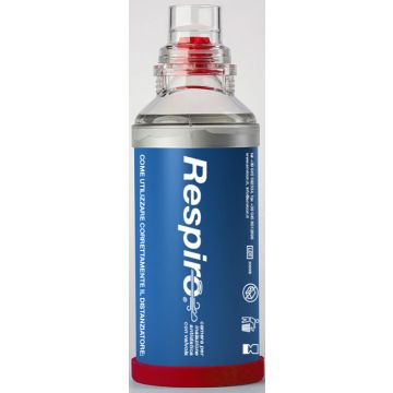 Distanziatore respiro camera per inalazione antistatica con valvola respiro
