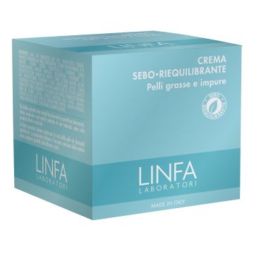 Linfa crema sebo-riequilibrante pelli grasse e impure 50 ml Linfa crema sebo-riequilibrante pelli grasse e impure 50 ml