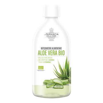 Farmacia delle erbe aloe vera succo puro bio 500 ml