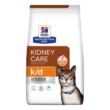 Prescription diet feline kidney care k/d tuna 400 g