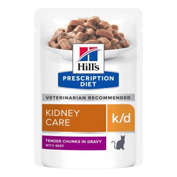 Prescription diet feline k/d beef 85 g