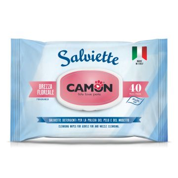 Camon Salviette Detergenti 40 Pezzi Brezza Floreale