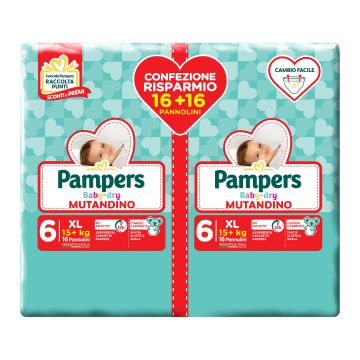 Pampers Bd Mut Vp Tg6 El 32pezzi