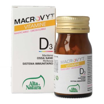 Macrovyt vitamina d3 veg 60 compresse orosolubili