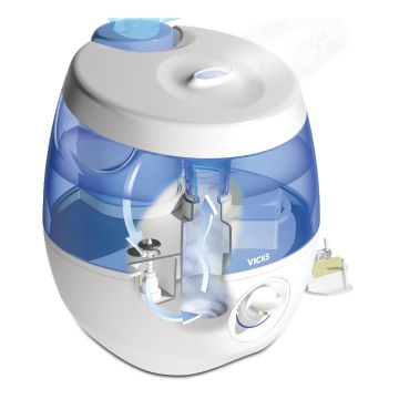 Vicks sweetdreams umidificatore a ultrasuoni con proiettore immagini