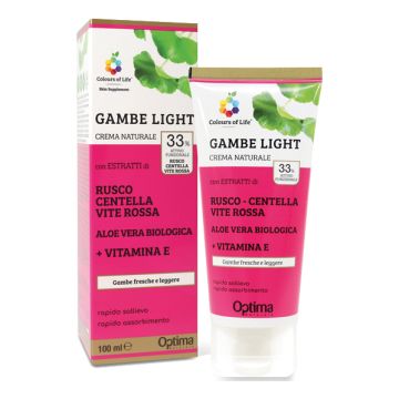 Colours of life skin supplement gambe light crema 100 ml