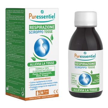 Puressentiel sciroppo tosse respirazione dispositivo medico 125 ml