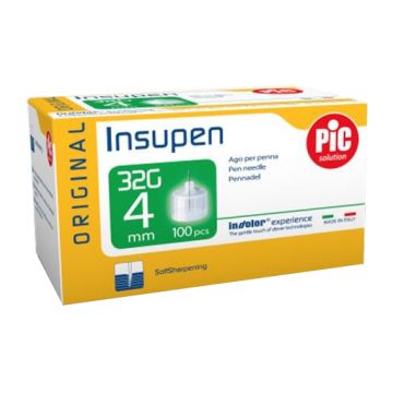 Ago per penna pic insupen orginal gauge 32,5x4 mm 100 pezzi