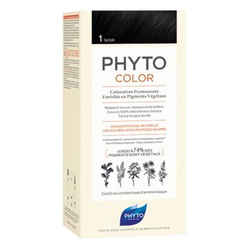 Phytocolor 1 nero 1 latte + 1 crema + 1 maschera + 1 paio di guanti