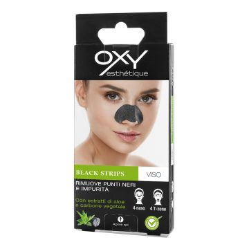 Oxy black strips 8 pezzi