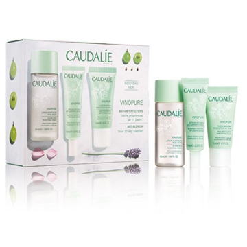 Vinopure cofanetto deluxe 15 giorni 2018 tonico 50 ml + siero 10 ml + crema viso vinopure 15 ml