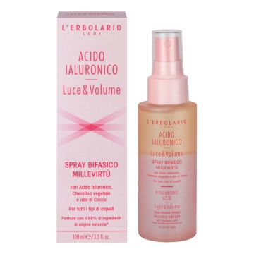 Acido ialuronico luce & volume spray bifasico 100 ml