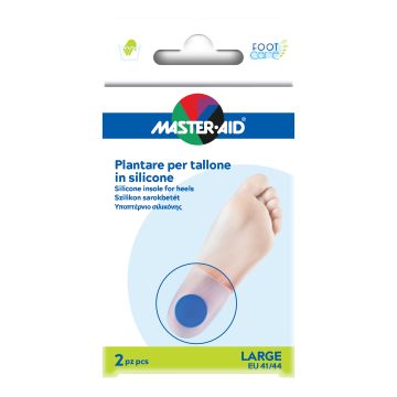Talloniera master-aid in due tipologie di silicone l 2 pezzi