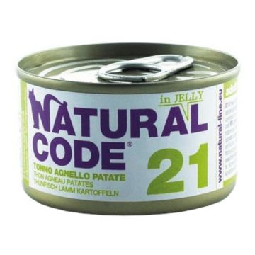 Natural code 21 tonno agnello e patate