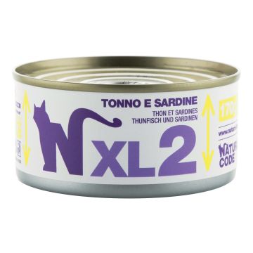 Natural code xl2 tonno e sardine