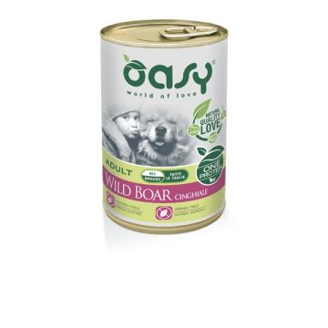 Oasy Cane Oap Adulto Medium&Large Cinghiale 400 Gr