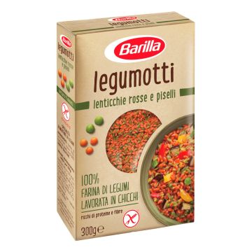 Barilla legumotti alle lenticchie rosse e piselli 300 g