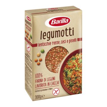 Barilla legumotti lenticchie rosse ceci piselli 300 g