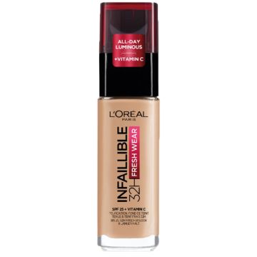 L’OREAL PARIS - Infaillible 24H Fresh Wear - Fondotinta Liquido N.140 Beige Doré