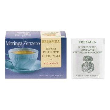 Moringa zenzero bio 20 Bustine