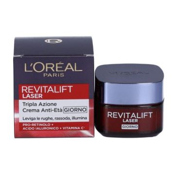 L’Oreal Paris - Revitalift Laser X3 - Crema Viso Giorno Anti-Età 50 ml