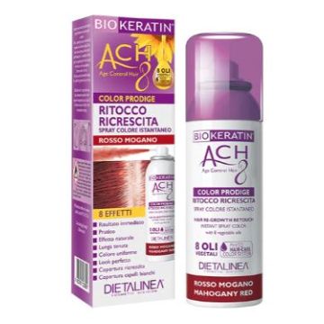Biokeratin ach8 prodige ritocco ricrescita rosso mogano 75 ml dietalinea