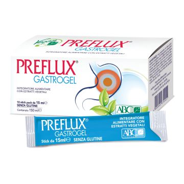 Preflux gastrogel 10 stick pack da 15 ml