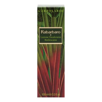 Rabarbaro lozione deodorante rinfrescante 100 ml