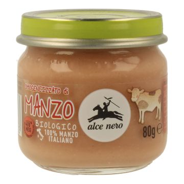 Omogeneizzato carne di manzo 80 g