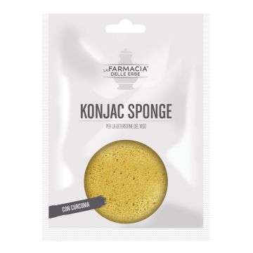 Fde konjac sponge curcuma 1 pezzo