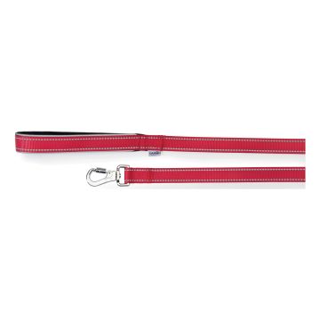 Guinzaglio Reflex Con Maniglia In Neoprene Rosso 20 X 1200 Mm