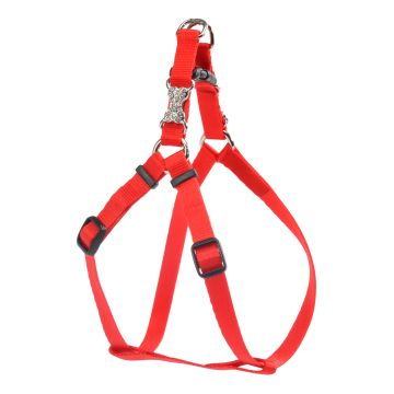 Pettorina regolabile osso con strass rossa 10 mm Pettorina regolabile osso con strass rossa 10 mm