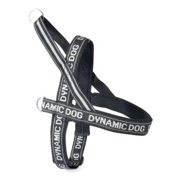 Pettorina in neoprene dynamic nera 45 mm Pettorina in neoprene dynamic nera 45 mm