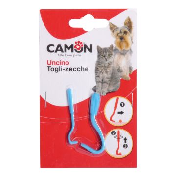 Uncini di plastica per rimozione zecche