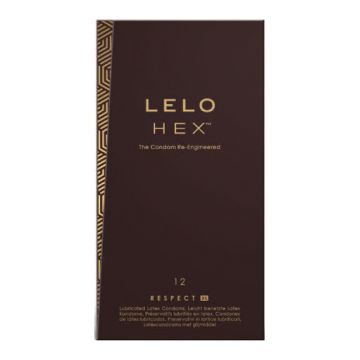 Hex preservativi respect lelo 12 pezzi