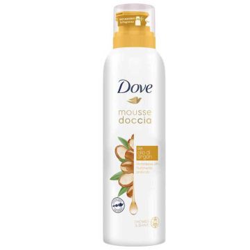 DOVE - mousse doccia - docciaschiuma con olio d'argan 200 ml