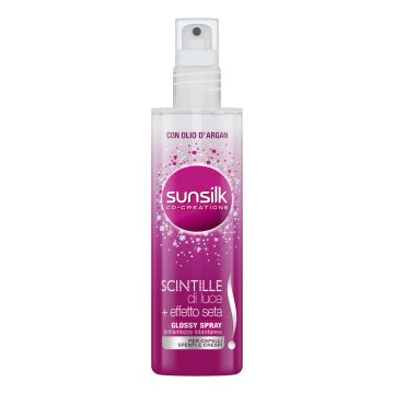 SUNSILK - Scintille di luce + Effetto seta - Glossy spray 200 ml