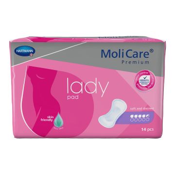 Molicare premium lady pannolone per incontinenza 4,5 gocce 14 pezzi