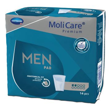 Molicare Men Pad 2gocce 14pezzi