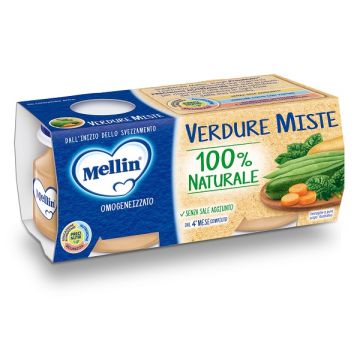 Mellin omog verdure 4x80g